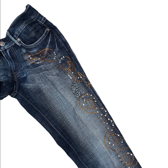 ❌❌SOLD❌❌. 7 For All Mankind Rhinestone jeans - Size 26 - Picture 8 of 8